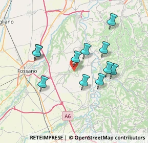 Mappa Borgata Pesiglione, 12041 Bene Vagienna CN, Italia (6.70273)