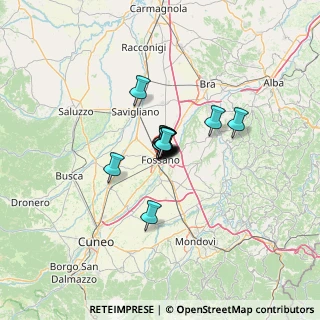 Mappa Via Merlo, 12045 Fossano CN, Italia (5.21357)