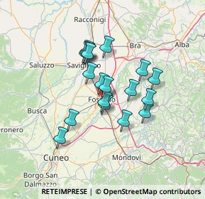 Mappa Via Luigi Brunetti, 12045 Fossano CN, Italia (10.56056)