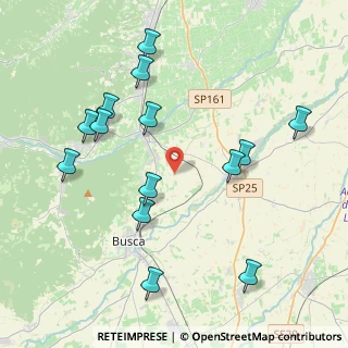 Mappa Via Defesio, 12022 Busca CN, Italia (4.49857)
