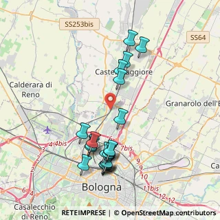Mappa Via Amilcare Bortolotti, 40128 Bologna BO, Italia (4.116)