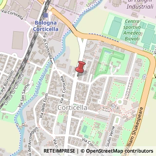 Mappa Via Genuzio Bentini, 63, 40128 Bologna, Bologna (Emilia Romagna)