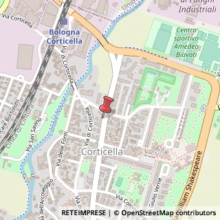 Mappa Via Genuzio Bentini, 34/C, 40128 Bologna, Bologna (Emilia Romagna)