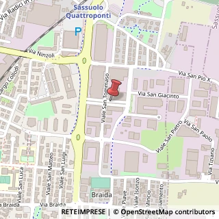 Mappa Via S. Giacomo, 9, 41049 Sassuolo, Modena (Emilia Romagna)