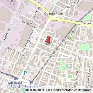 Mappa Viale Primo Maggio, 31, 41049 Sassuolo, Modena (Emilia Romagna)