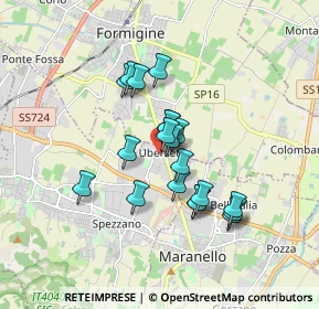 Mappa Piazza Carta Costituzionale, 41042 Fiorano modenese MO, Italia (1.378)