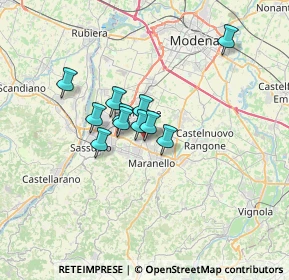 Mappa Piazza Carta Costituzionale, 41042 Fiorano modenese MO, Italia (4.53727)