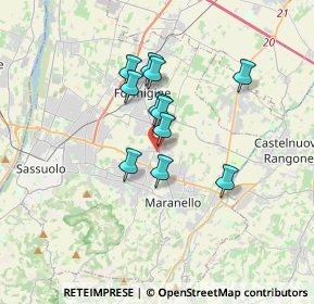 Mappa Piazza Carta Costituzionale, 41042 Fiorano modenese MO, Italia (2.58909)