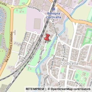 Mappa Via San Savino, 37, 40128 Bologna, Bologna (Emilia Romagna)