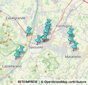 Mappa Viale Sant'Andrea, 41049 Sassuolo MO, Italia (3.26727)