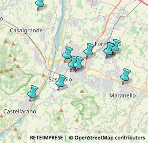 Mappa Viale Sant'Andrea, 41049 Sassuolo MO, Italia (3.78)