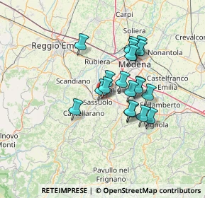 Mappa Viale Sant'Andrea, 41049 Sassuolo MO, Italia (10.55158)