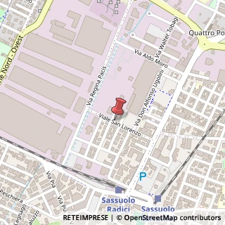 Mappa Viale San Lorenzo, 86, 41049 Sassuolo, Modena (Emilia Romagna)