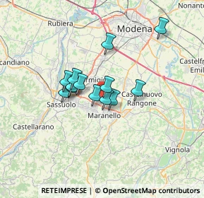 Mappa Via Viazza II Tronco, 41042 Fiorano Modenese MO, Italia (4.75923)