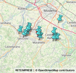 Mappa Via Viazza II Tronco, 41042 Fiorano Modenese MO, Italia (5.17154)