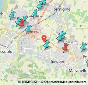 Mappa Via Montagnani, 41042 Fiorano Modenese MO, Italia (2.48857)