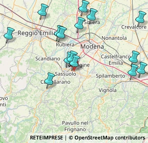 Mappa Via Montagnani, 41042 Fiorano Modenese MO, Italia (18.444)