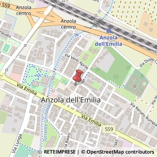 Mappa Piazza Enrico Berlinguer, 18, 40011 Anzola dell'Emilia, Bologna (Emilia Romagna)