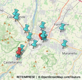 Mappa Via Circonvallazione Nordest, 41049 Sassuolo MO, Italia (3.59333)