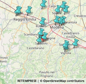 Mappa Via Circonvallazione Nordest, 41049 Sassuolo MO, Italia (17.57882)