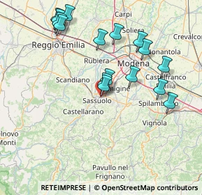 Mappa Via Circonvallazione Nordest, 41049 Sassuolo MO, Italia (16.21813)