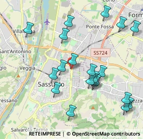 Mappa Via Circonvallazione Nordest, 41049 Sassuolo MO, Italia (2.197)