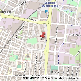 Mappa Via Circonvallazione Nordest, 93, 41049 Sassuolo, Modena (Emilia Romagna)