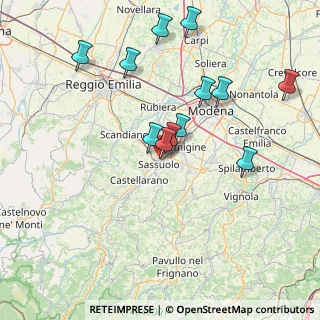 Mappa Viale XXV Luglio Delle, 41049 Sassuolo MO, Italia (15.4225)