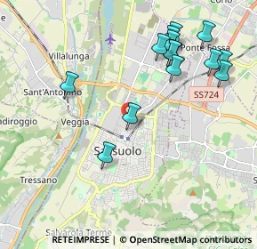 Mappa Viale XXV Luglio Delle, 41049 Sassuolo MO, Italia (2.24786)