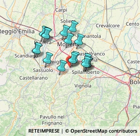 Mappa Via Guido Rossa, 41051 Castelnuovo Rangone MO, Italia (10.16941)