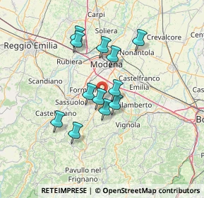 Mappa 41126 Formigine MO, Italia (11.21917)