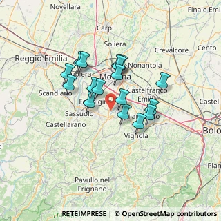 Mappa Str. Castelnuovo Rangone, 41126 Formigine MO, Italia (10.82)