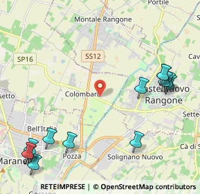 Mappa 41126 Formigine MO, Italia (2.90923)