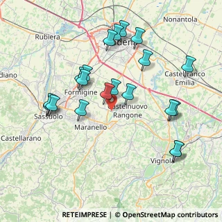 Mappa Str. Castelnuovo Rangone, 41126 Formigine MO, Italia (8.19)