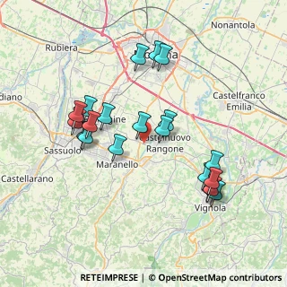 Mappa Str. Castelnuovo Rangone, 41126 Formigine MO, Italia (7.488)