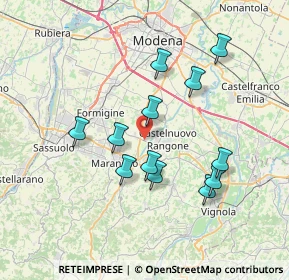 Mappa 41126 Formigine MO, Italia (6.77917)