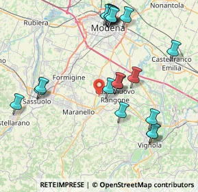 Mappa 41126 Formigine MO, Italia (9.165)