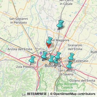 Mappa Via Conti, 40013 Castel Maggiore BO, Italia (6.56818)