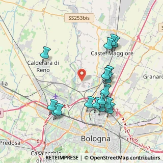 Mappa Via Conti, 40013 Castel Maggiore BO, Italia (3.92647)