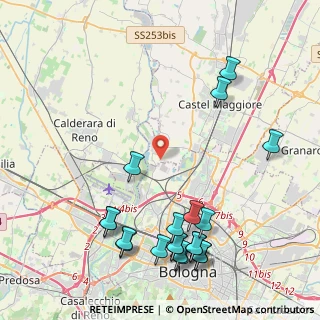 Mappa Via Conti, 40013 Castel Maggiore BO, Italia (5.352)