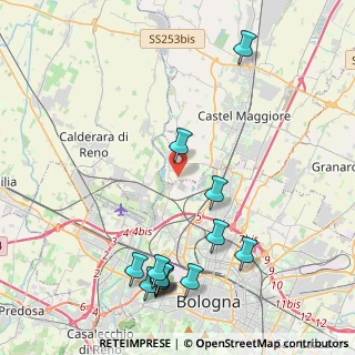 Mappa Via Conti, 40013 Castel Maggiore BO, Italia (5.12846)
