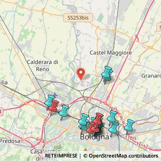 Mappa Via Conti, 40013 Castel Maggiore BO, Italia (5.5895)