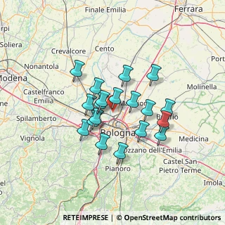 Mappa Via Conti, 40013 Castel Maggiore BO, Italia (10.67737)
