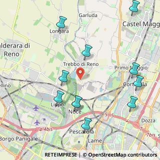 Mappa Via Lame, 40013 Bologna BO, Italia (2.45545)
