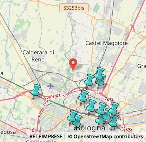 Mappa Via Lame, 40013 Bologna BO, Italia (5.28154)