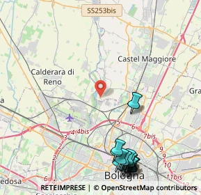 Mappa Via Lame, 40013 Bologna BO, Italia (5.806)