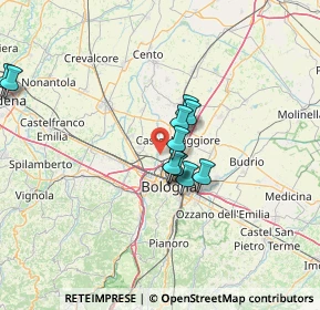 Mappa Via Lame, 40013 Bologna BO, Italia (13.425)