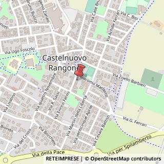 Mappa Via E. Fermi, 1, 41051 Castelnuovo Rangone, Modena (Emilia Romagna)