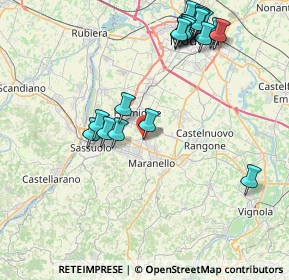 Mappa Via Monte Mongigatto, 41042 Fiorano Modenese MO, Italia (9.329)