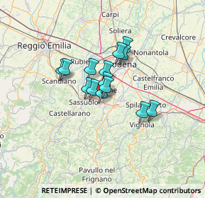 Mappa Via Monte Mongigatto, 41042 Fiorano Modenese MO, Italia (8.53)